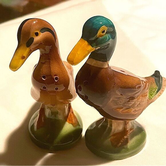 Ducks salt and pepper shakers vintage - Picture 1 of 14